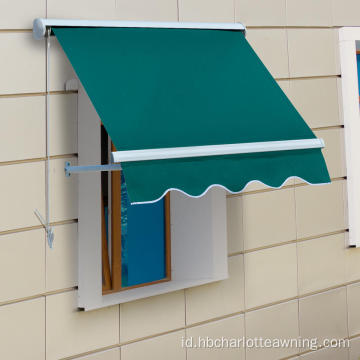 Patio Drop Arm Manual Retractable Awning